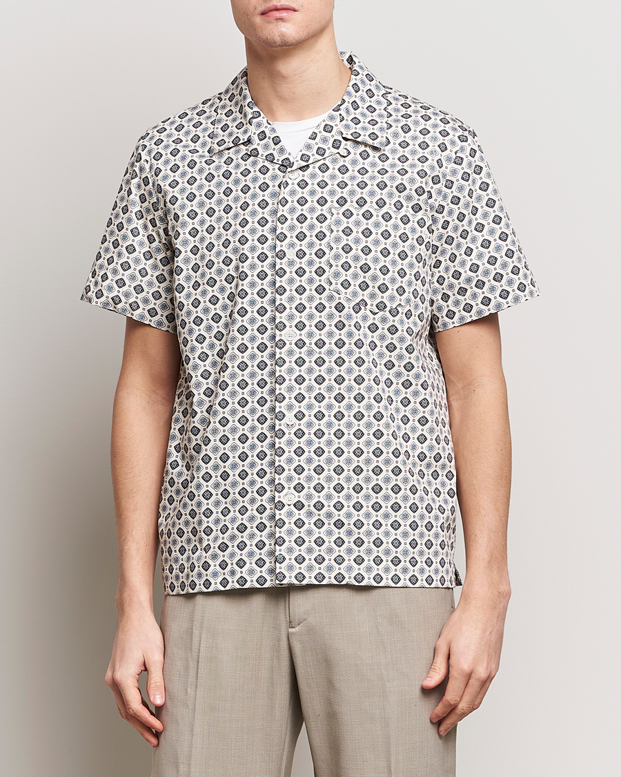 Herren | A.P.C. | A.P.C. | Lloyd Printed Resort Shirt Off White