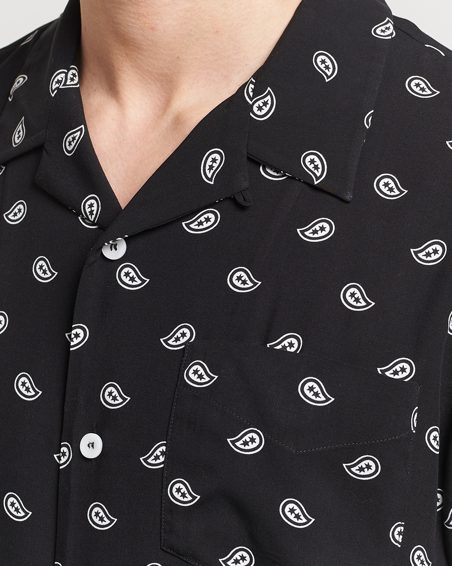 Herren | Hemden | A.P.C. | Lloyd Printed Paisley Resort Shirt Black