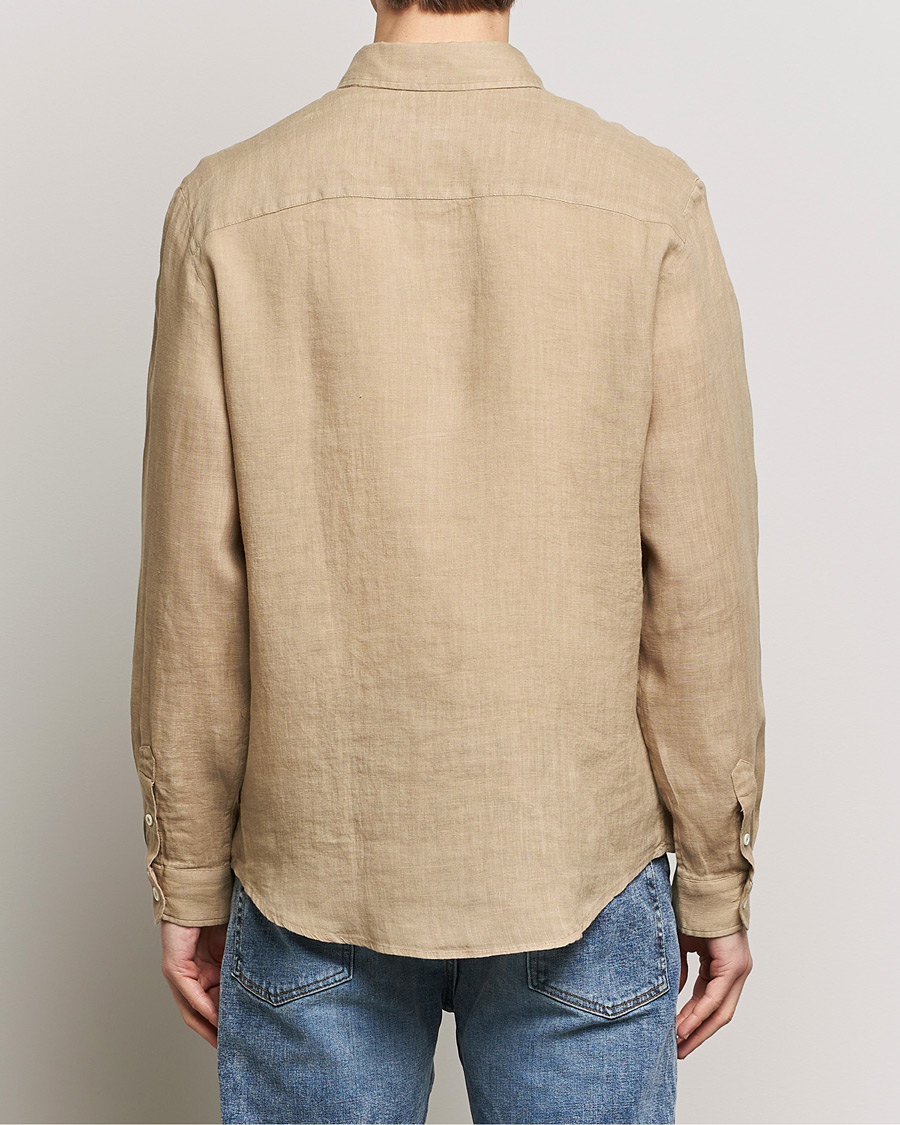 Herren | Hemden | A.P.C. | Cassel Linen Shirt Beige