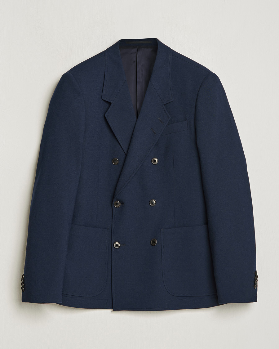 Herren | Sakkos | Tiger of Sweden | Jeen Double Breasted Blazer Light Ink