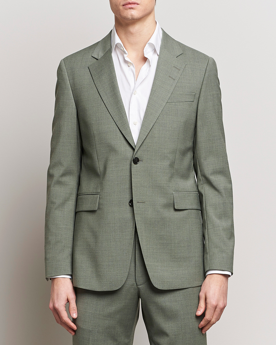 Herren | Sakkos | Tiger of Sweden | Justin Wool Travel Suit Blazer Shadow