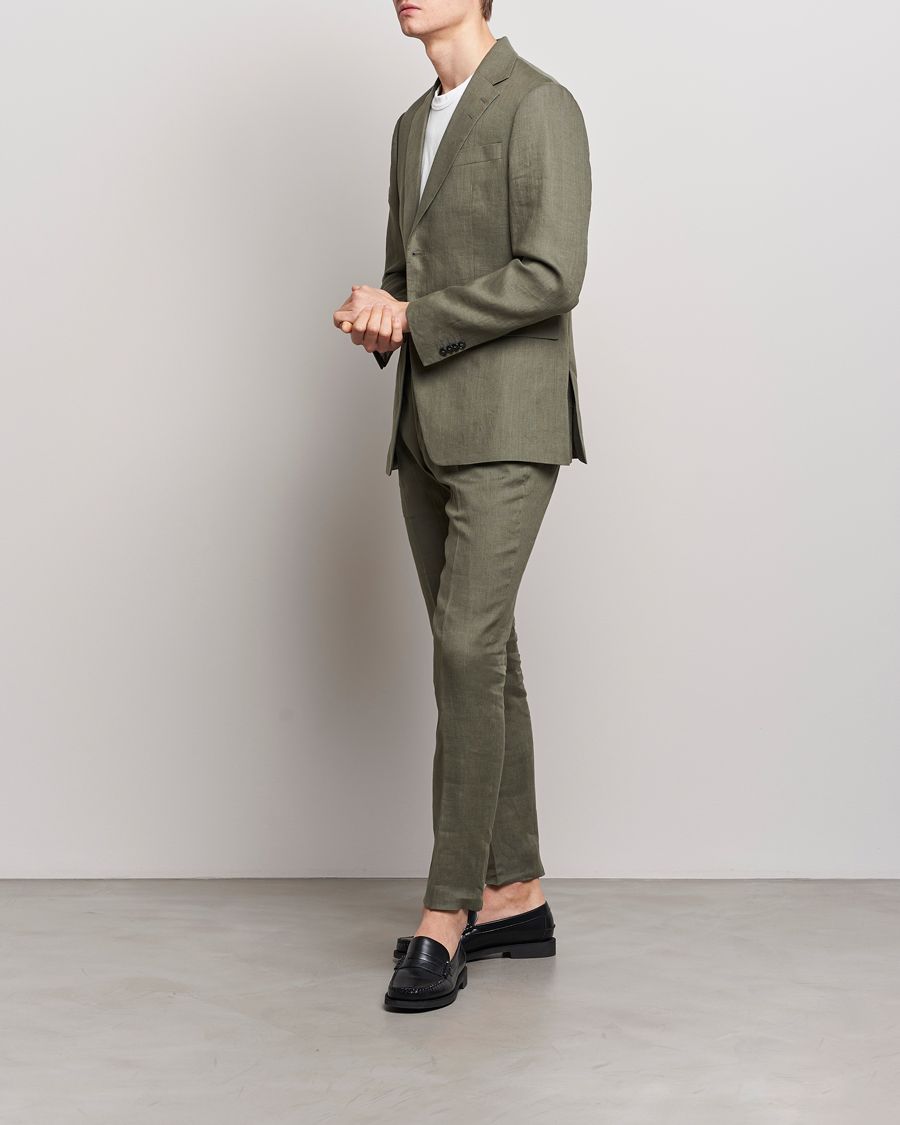 Herren | Sakkos | Tiger of Sweden | Justin Linen Blazer Thyme