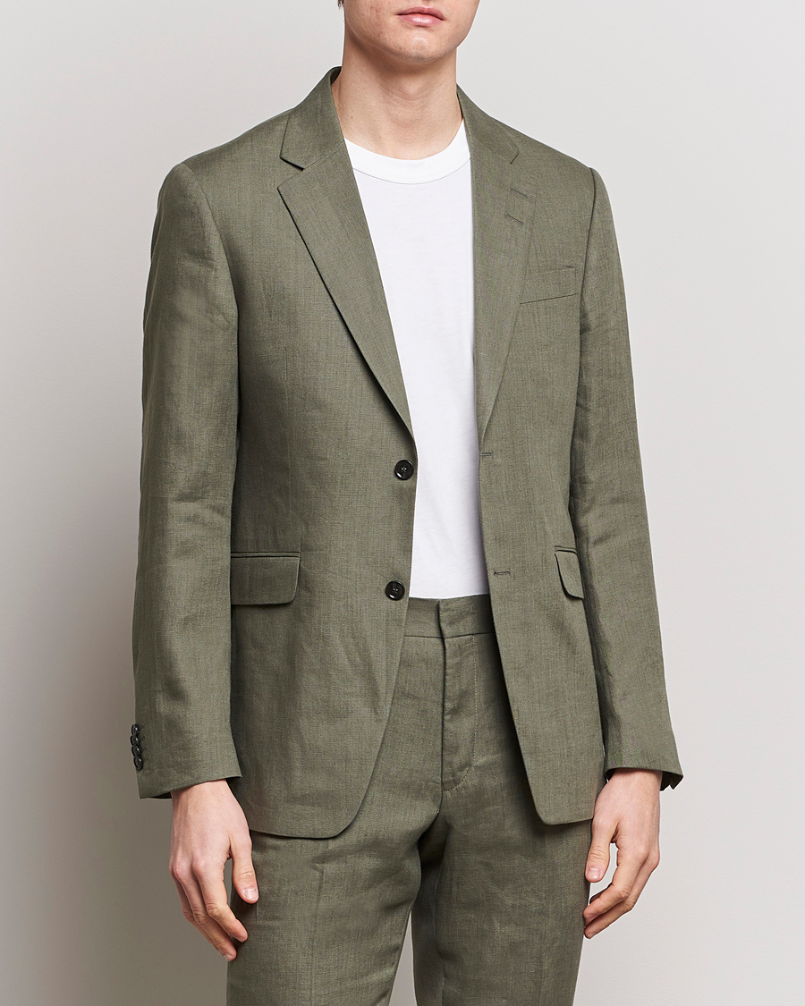 Herren | Kleidung | Tiger of Sweden | Justin Linen Blazer Thyme