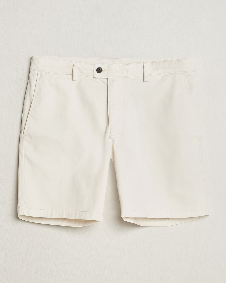 Herren | Shorts | Tiger of Sweden | Caid Cotton Chino Shorts Summer Snow
