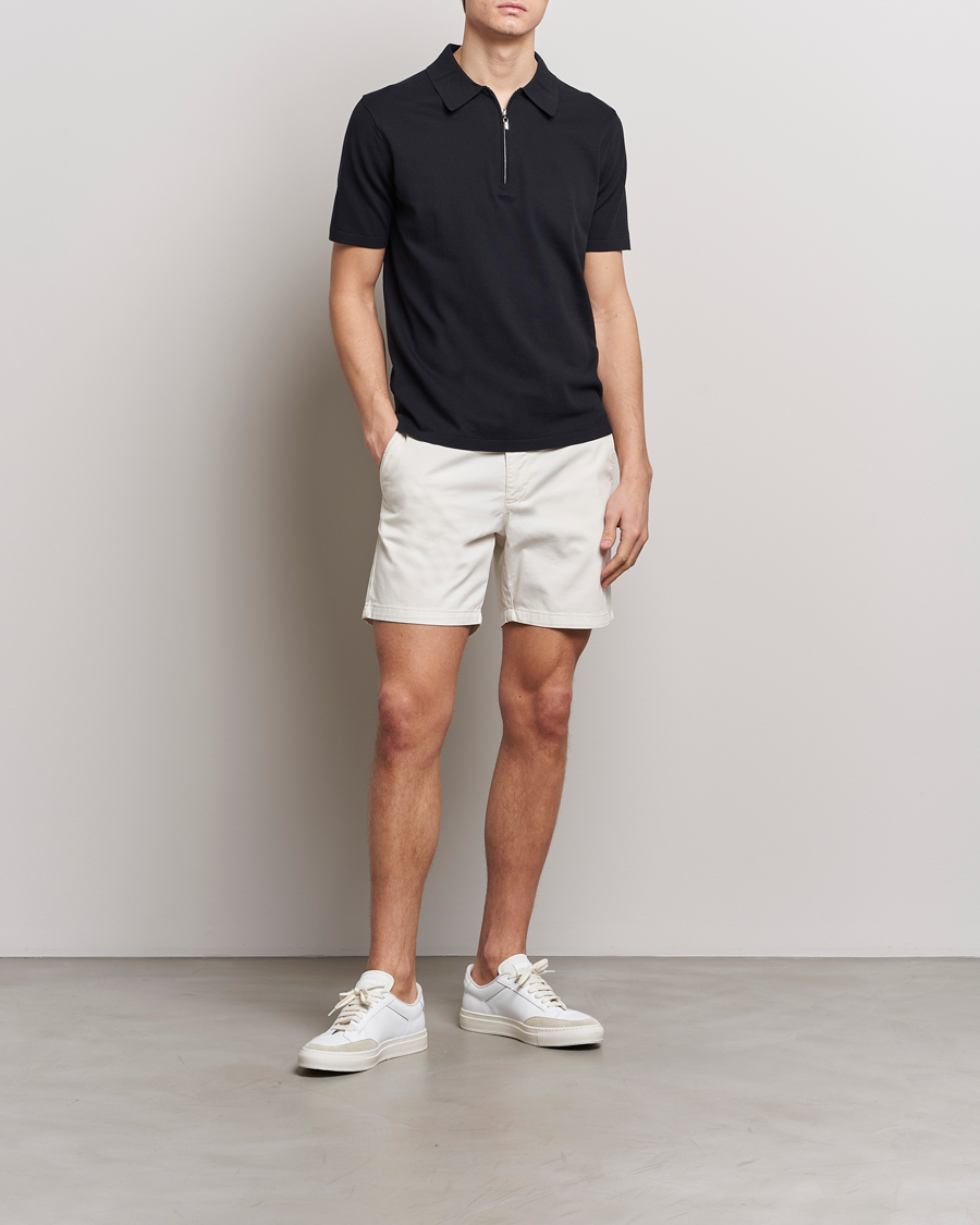 Herren | Shorts | Tiger of Sweden | Caid Cotton Chino Shorts Summer Snow