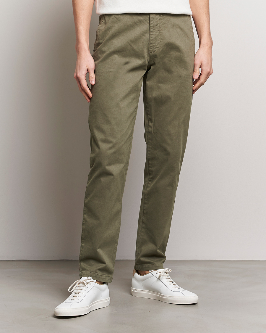 Herren | Kategorie | Tiger of Sweden | Caidon Cotton Chinos Dusty Green