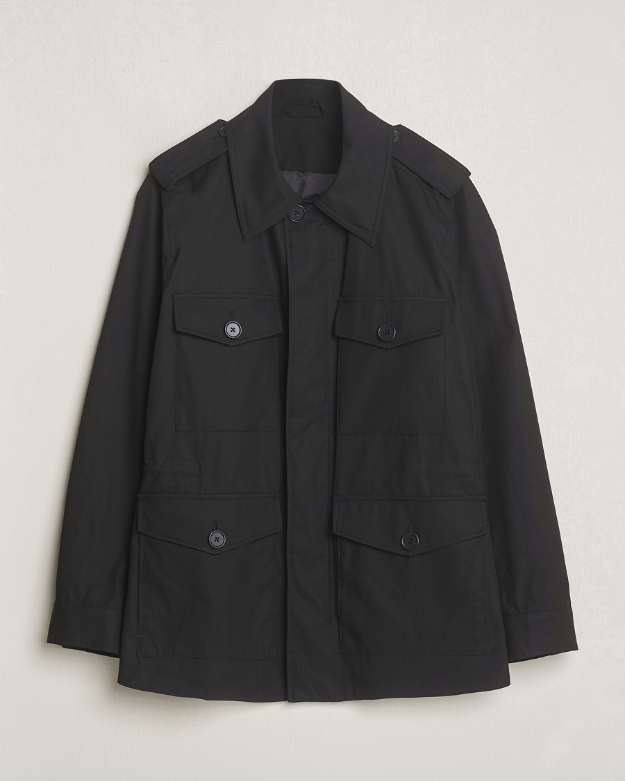 Herren | Jacken | Tiger of Sweden | Bendrik Cotton Field Jacket Black