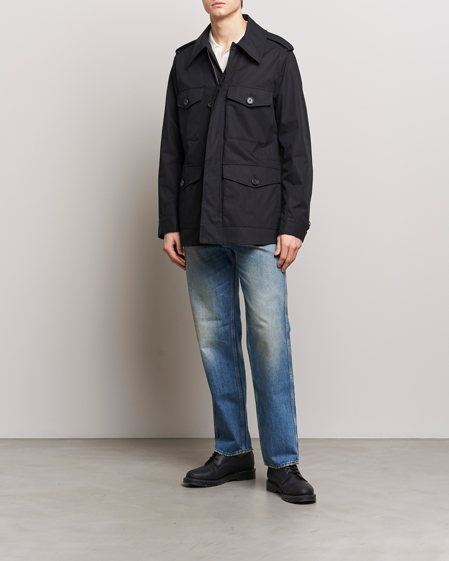 Herren | Jacken | Tiger of Sweden | Bendrik Cotton Field Jacket Black