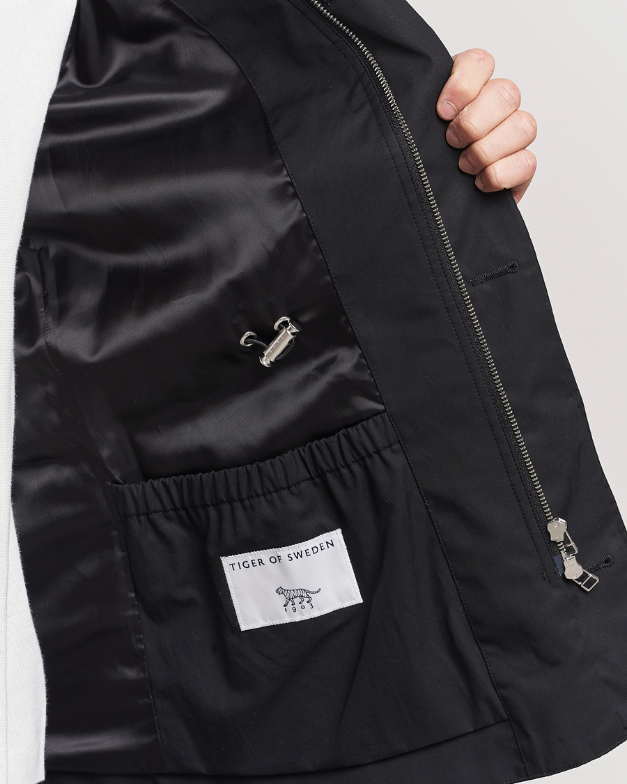 Herren | Jacken | Tiger of Sweden | Bendrik Cotton Field Jacket Black