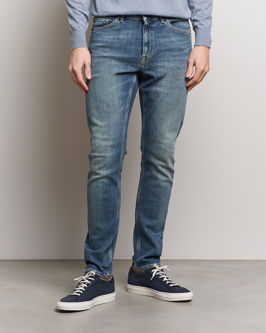 Herren | Slim fit | Tiger of Sweden | Evolve Jeans Medium Blue