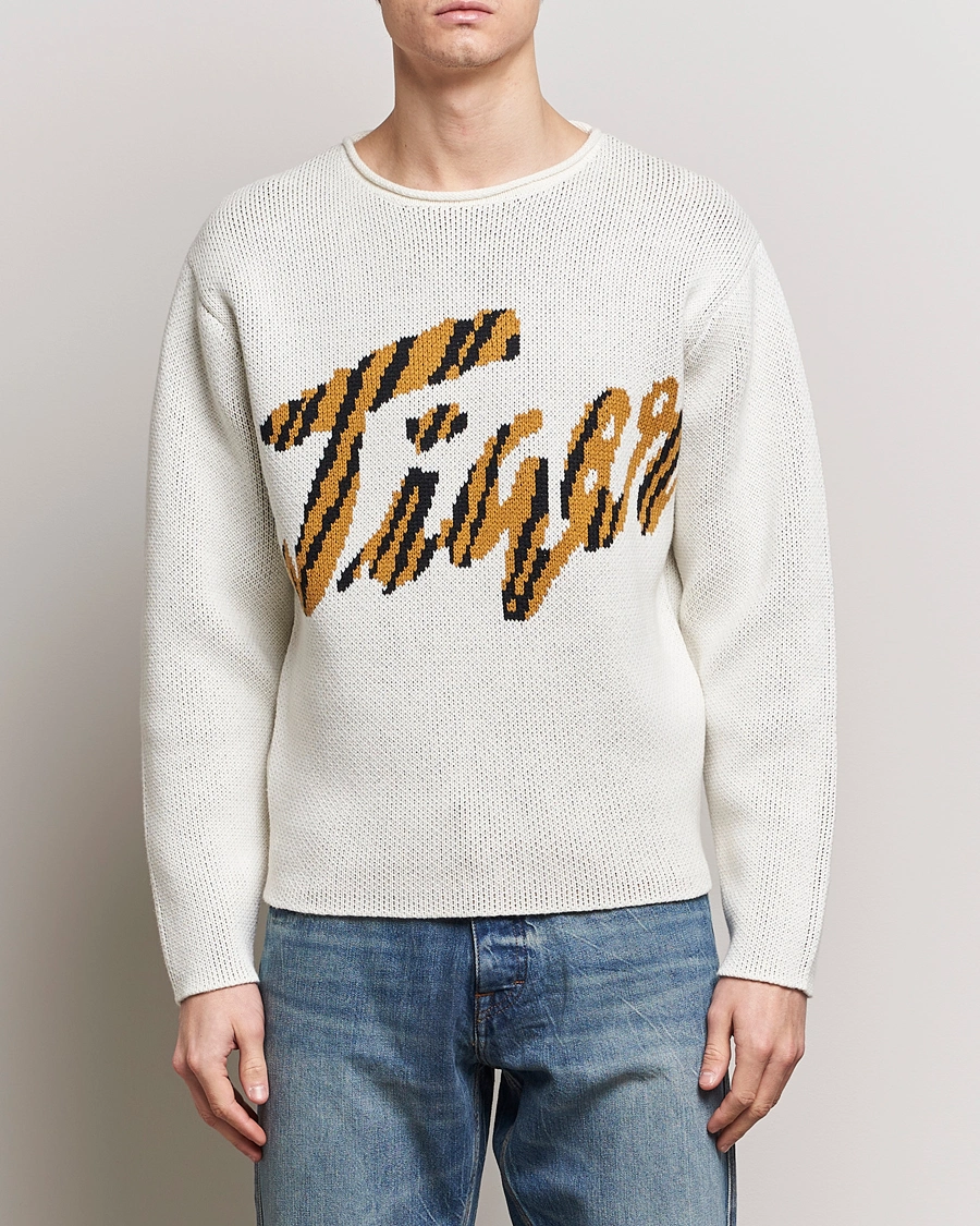 Herren | Sale kleidung | Tiger of Sweden | Bobi Heavy Knitted Sweater Off White