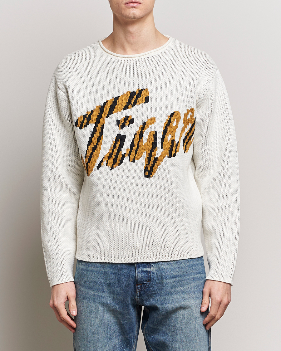 Herren | Strickpullover | Tiger of Sweden | Bobi Heavy Knitted Sweater Off White