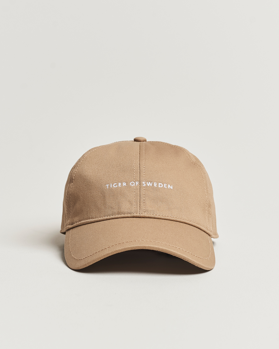 Herren | Tiger of Sweden Hent Cotton Cap Putty Beige | Tiger of Sweden | Hent Cotton Cap Putty Beige