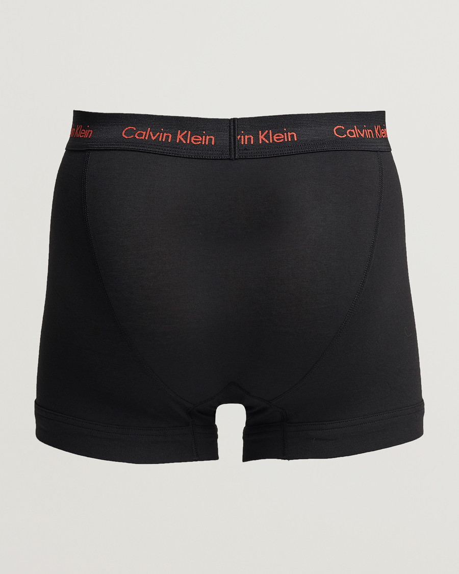 Herren | Calvin Klein | Calvin Klein | Cotton Stretch Trunk 3-pack Black