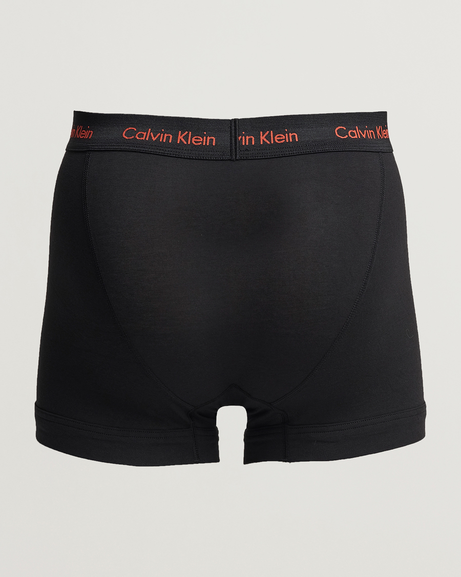 Men |  | Calvin Klein | Cotton Stretch Trunk 3-pack Black