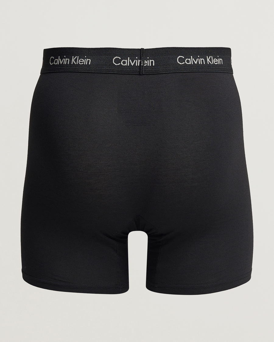 Herren | Calvin Klein | Calvin Klein | Cotton Stretch 3-Pack Boxer Breif Black