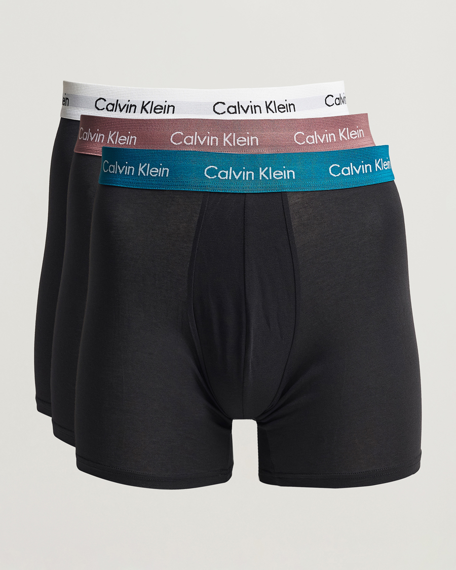 Herren | Unterwäsche | Calvin Klein | Cotton Stretch 3-Pack Boxer Breif Rose/Ocean/White
