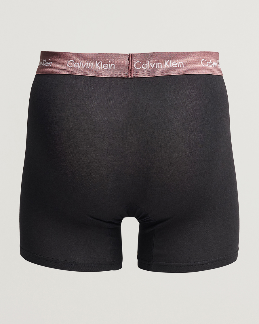 Herren |  | Calvin Klein | Cotton Stretch 3-Pack Boxer Breif Rose/Ocean/White