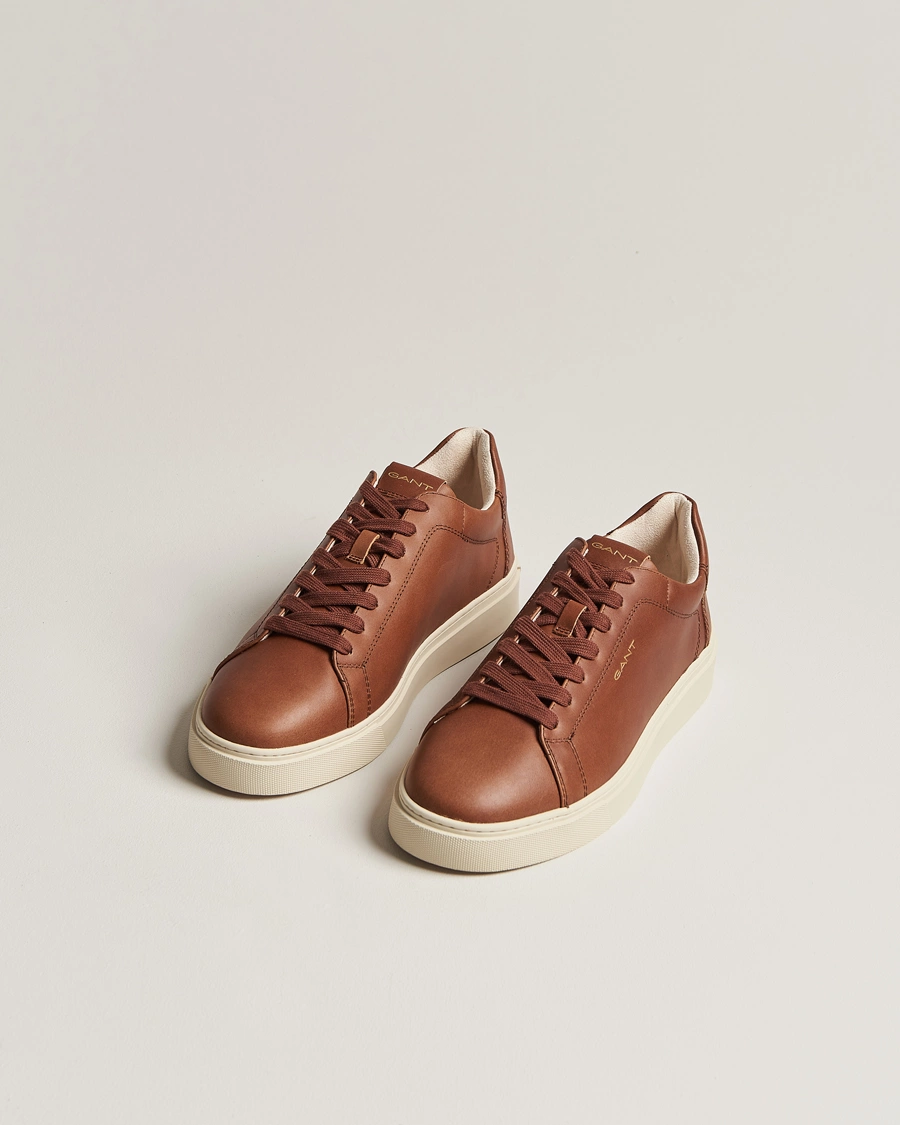 Herren | GANT | GANT | Mc Julien Leather Sneaker Cognac