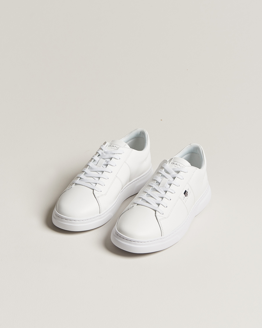 Herren | Preppy Authentic | GANT | Joree Lightweight Leather Sneaker White