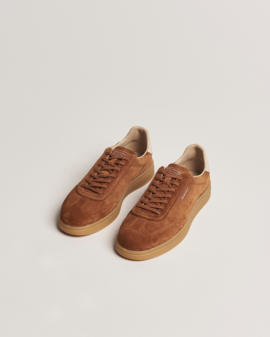 Herren | Schuhe | GANT | Cuzmo Suede Sneaker Brown
