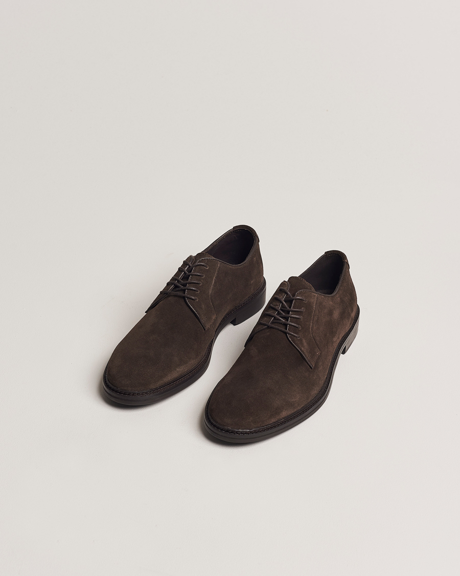 Herren | Wildlederschuhe | GANT | Bidford Suede Derby Coffee Brown