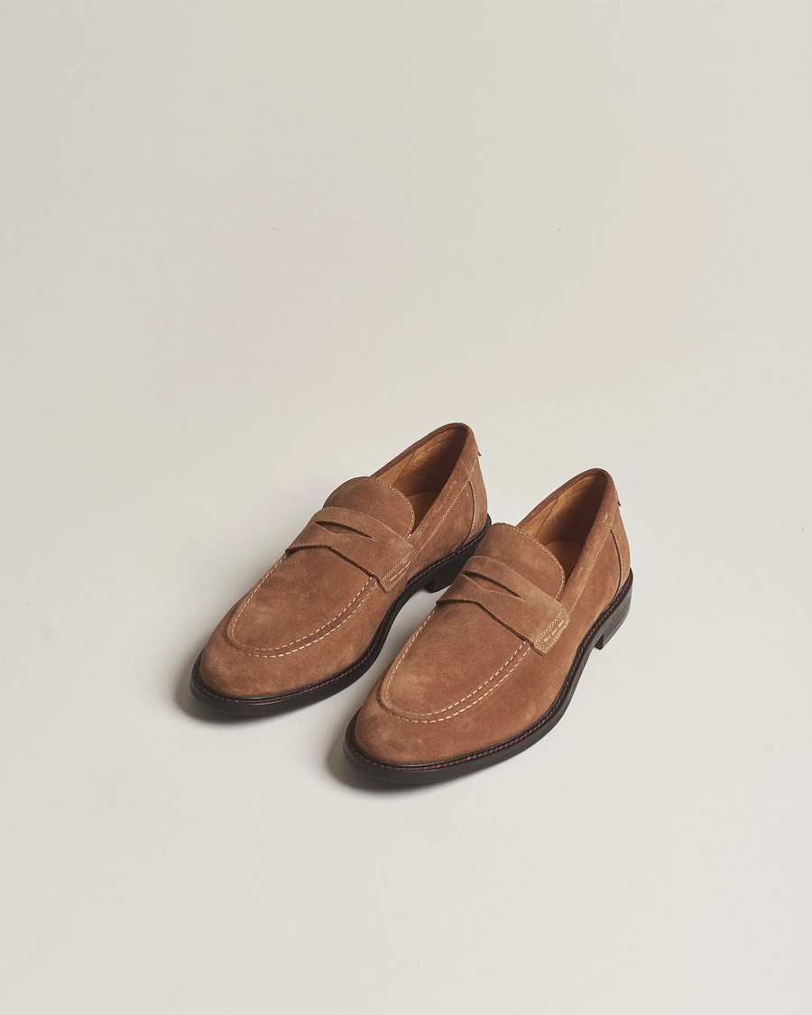 Herren | Schuhe | GANT | Lozham Suede Loafer Cognac