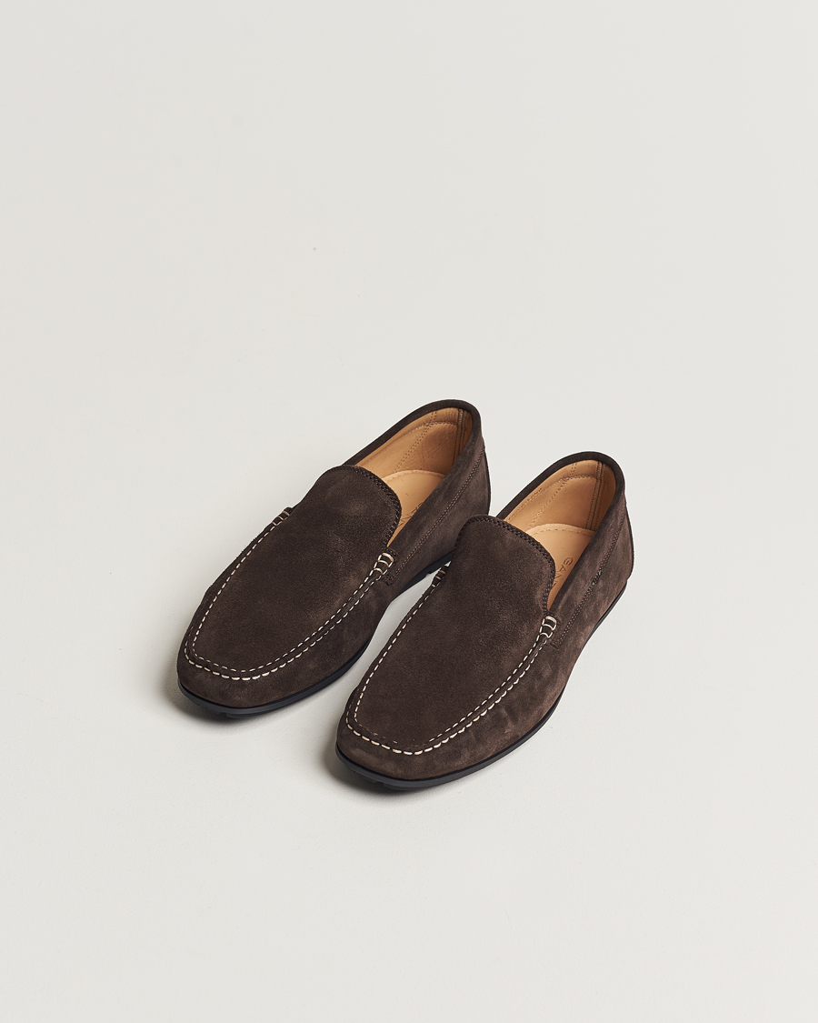 Men |  | GANT | Wilmon Suede Car Shoe Dark Brown