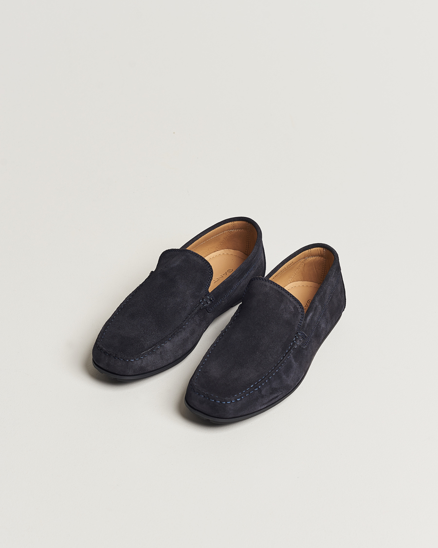 Men |  | GANT | Wilmon Suede Car Shoe Marine