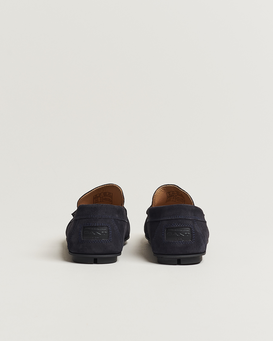 Herren | GANT Wilmon Suede Car Shoe Marine | GANT | Wilmon Suede Car Shoe Marine