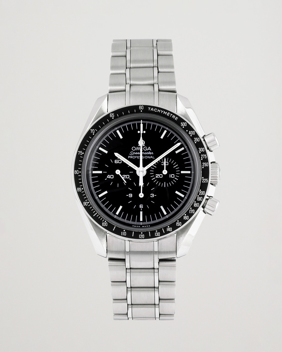 Herren | Omega Pre-Owned Speedmaster Moonwatch PRO 005 Steel Black Silver | Omega Pre-Owned | Speedmaster Moonwatch PRO 005 Steel Black Silver