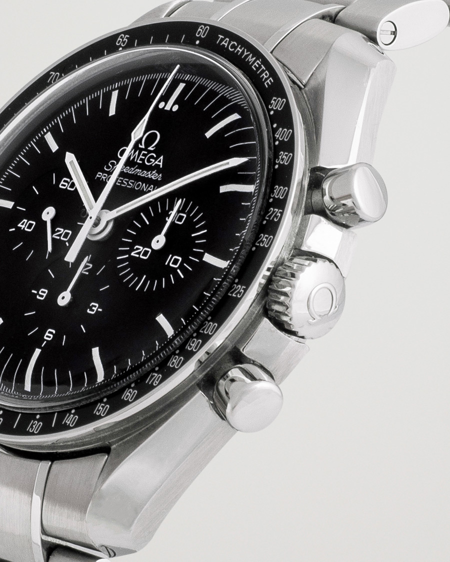 Herren | Omega Pre-Owned Speedmaster Moonwatch PRO 005 Steel Black Silver | Omega Pre-Owned | Speedmaster Moonwatch PRO 005 Steel Black Silver