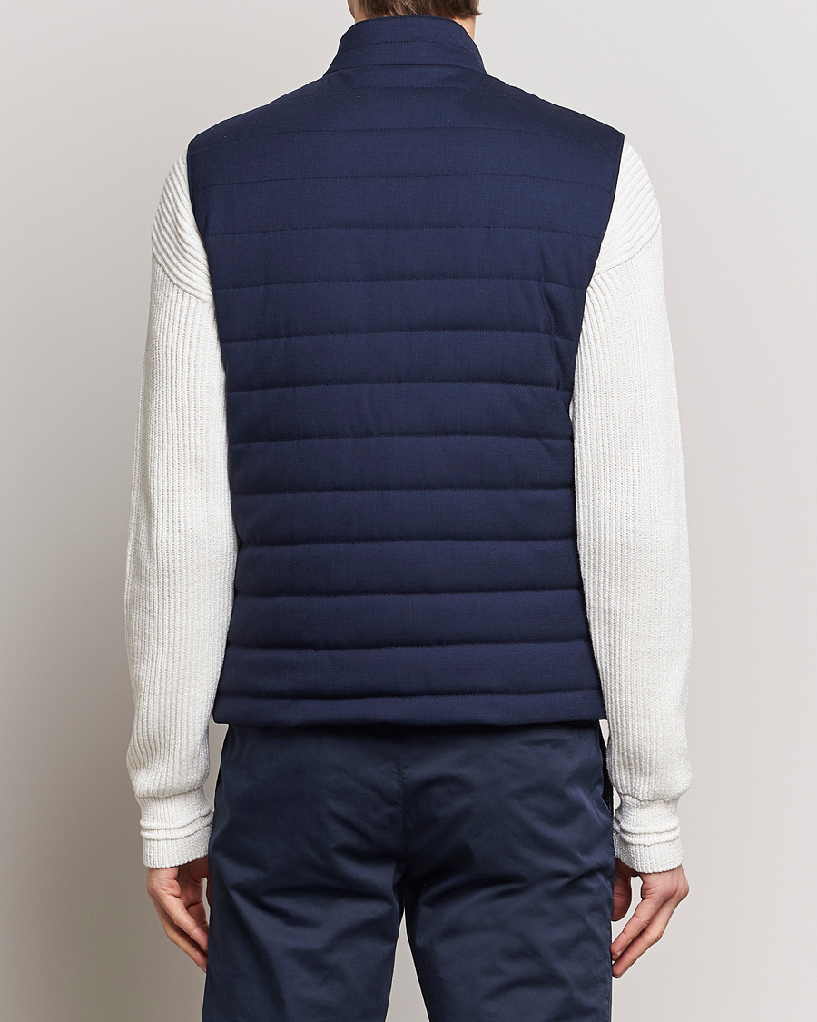 Herren | Jacken | Kiton | Technical Wool Gilet Navy