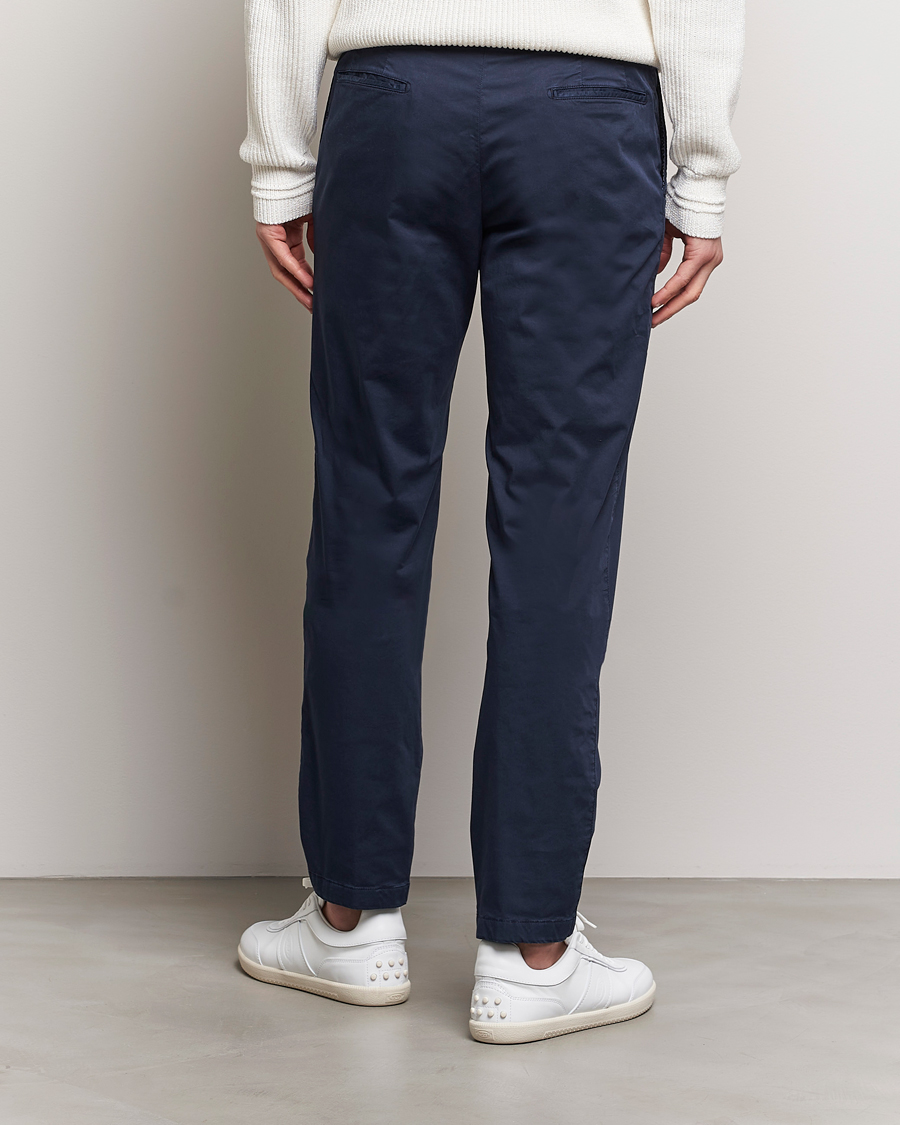 Herren | Hosen | Kiton | Slim Fit Cotton Chinos Navy
