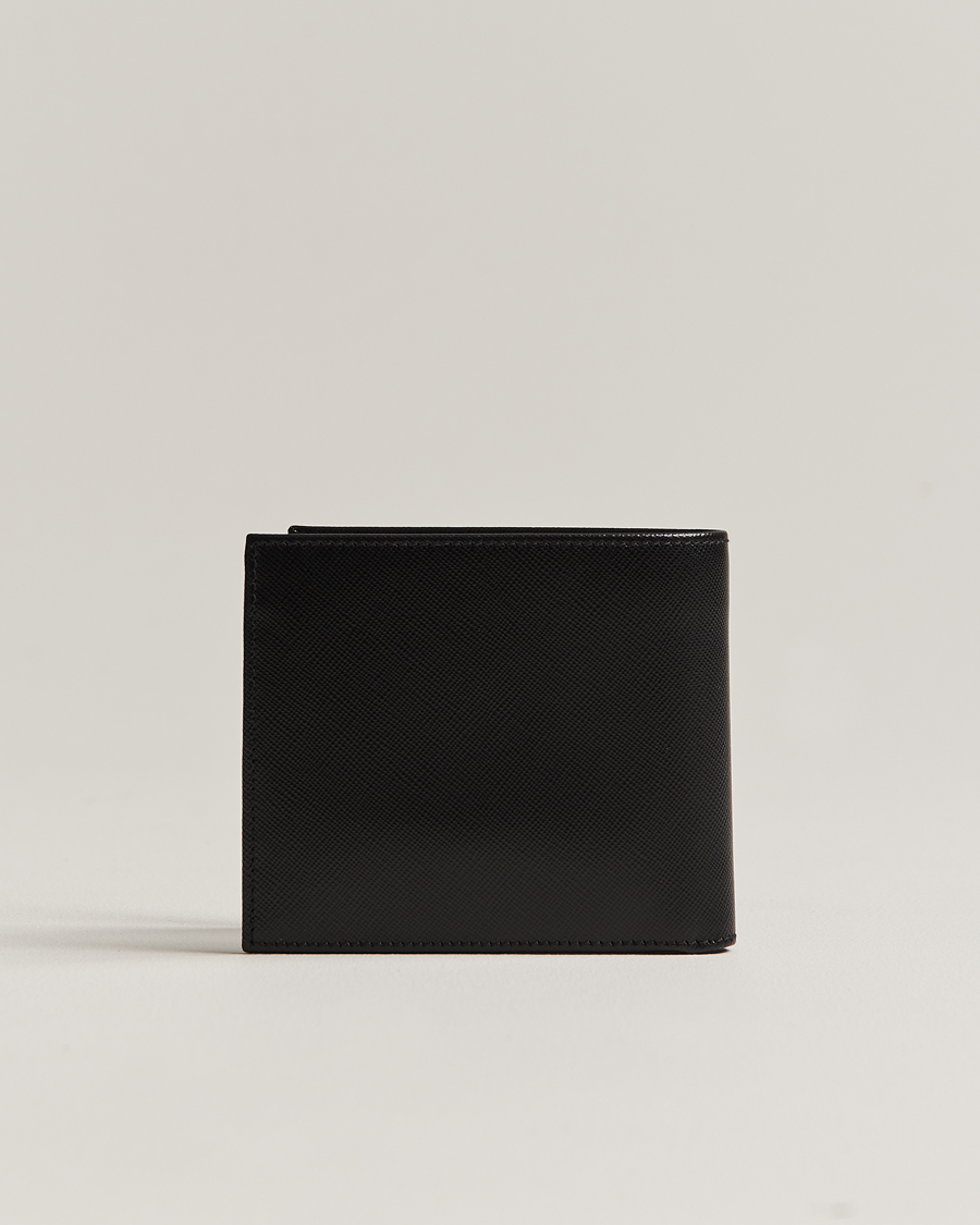 Herren |  | Kiton | Saffiano Leather Wallet Black