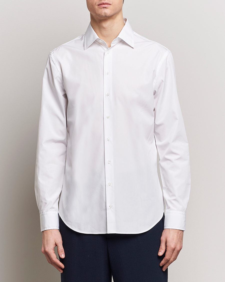 Herren | Italian Department | Giorgio Armani | Slim Fit Dress Shirt White