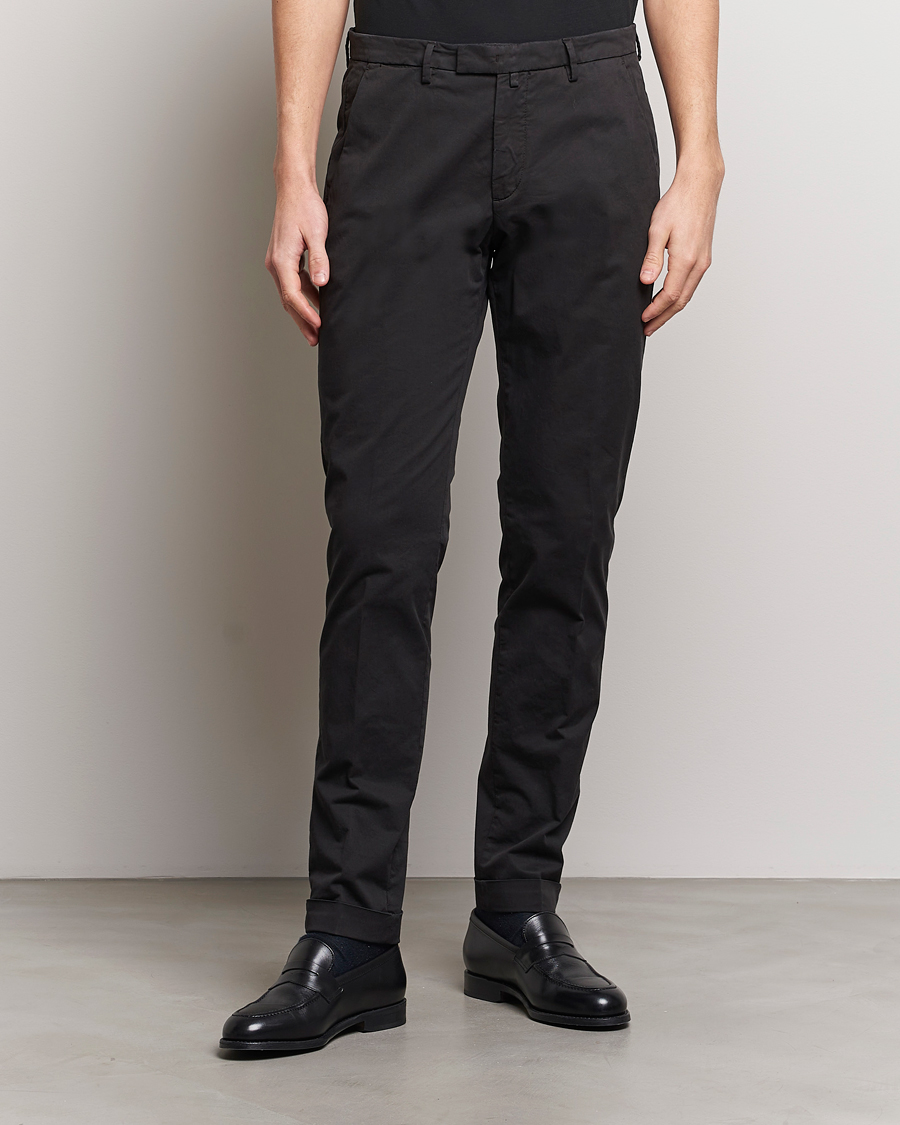 Herren |  | Briglia 1949 | Slim Fit Cotton Stretch Chinos Black