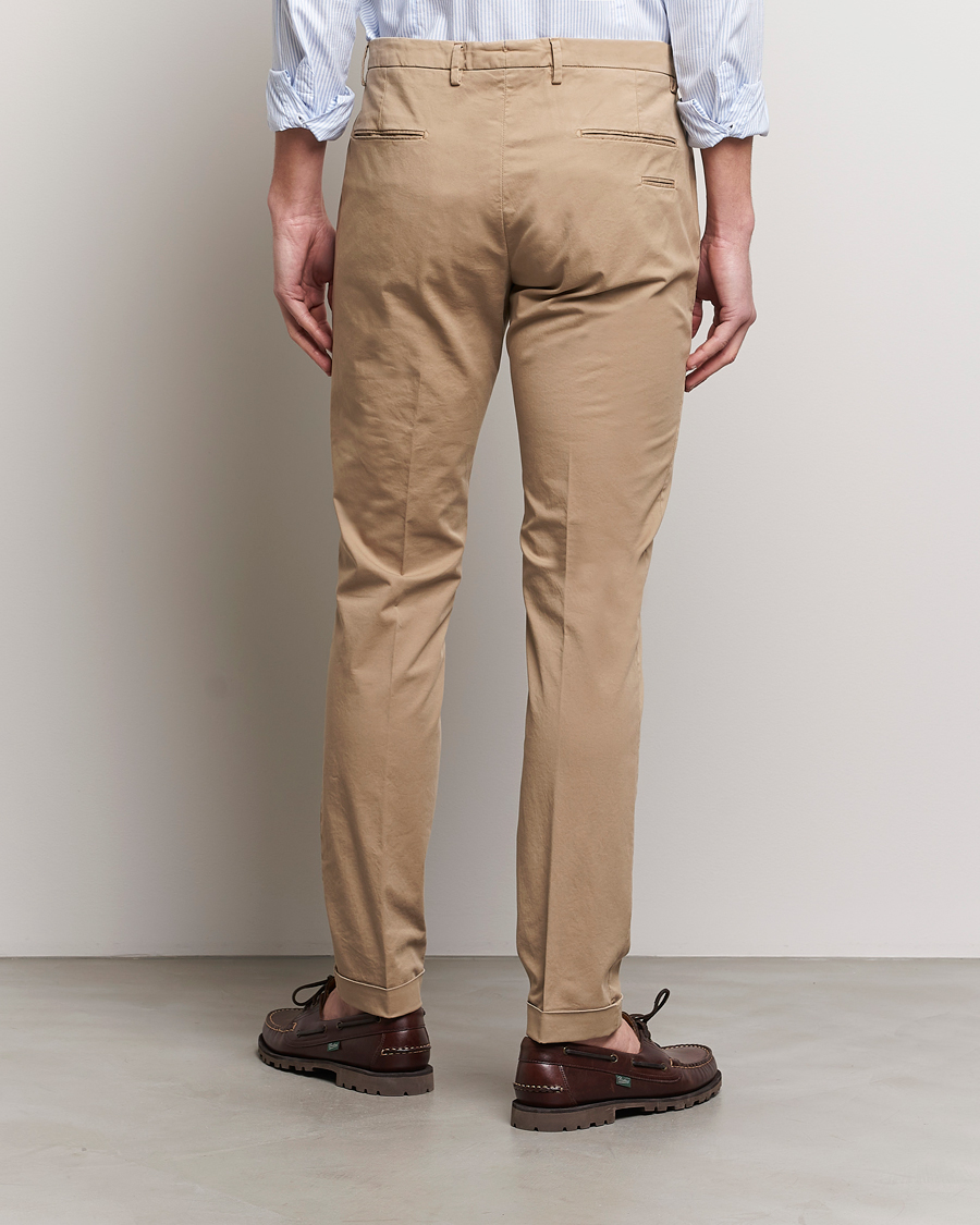 Herren | Hosen | Briglia 1949 | Slim Fit Cotton Stretch Chinos Taupe