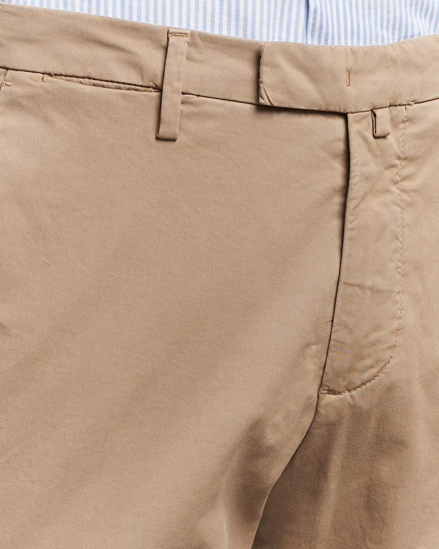 Herren | Hosen | Briglia 1949 | Slim Fit Cotton Stretch Chinos Taupe