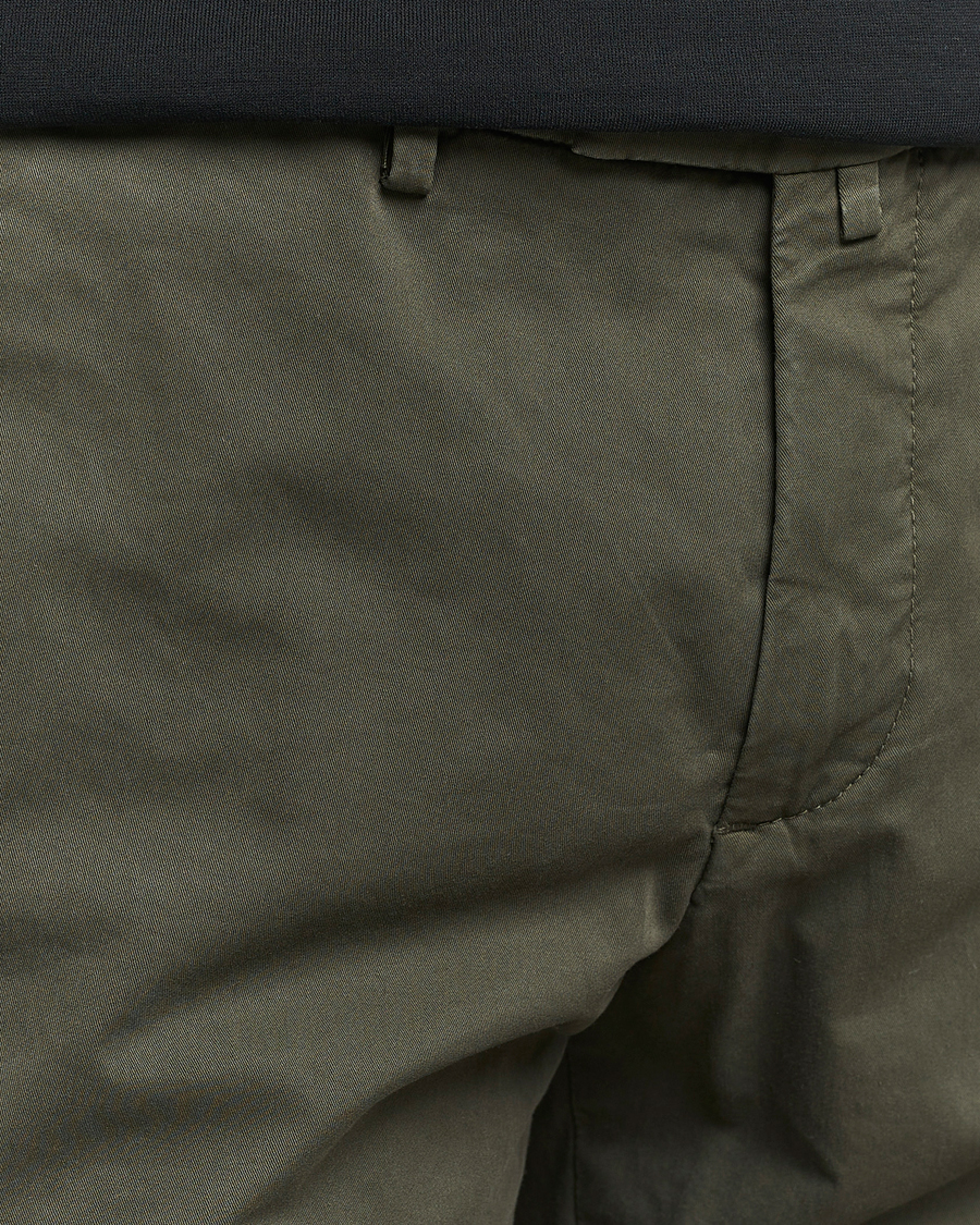 Herren | Hosen | Briglia 1949 | Slim Fit Cotton Stretch Chinos Olive