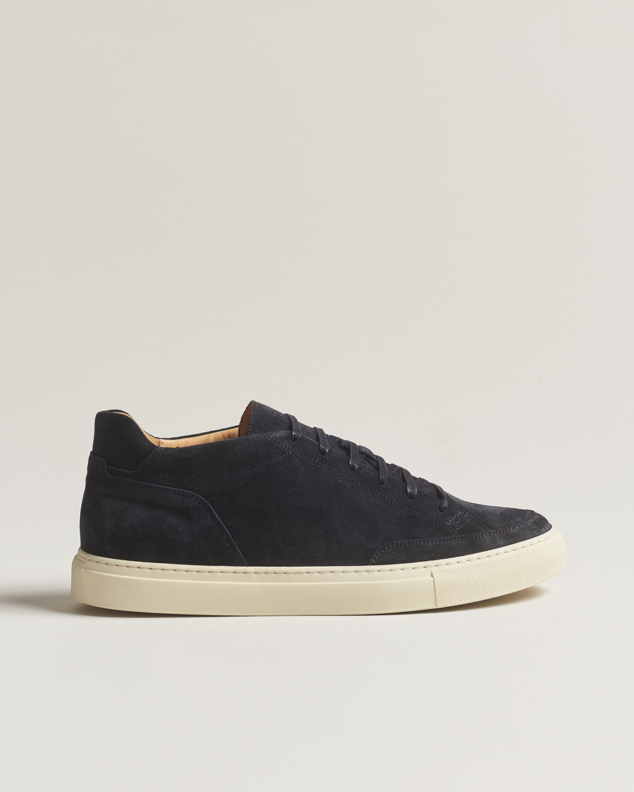 Herren | CQP Scion Mid Suede Sneaker Prussian Blue | CQP | Scion Mid Suede Sneaker Prussian Blue