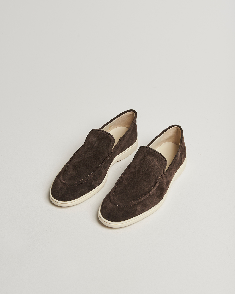 Herren | Sneaker | CQP | Debonair Suede Loafers Chocolate
