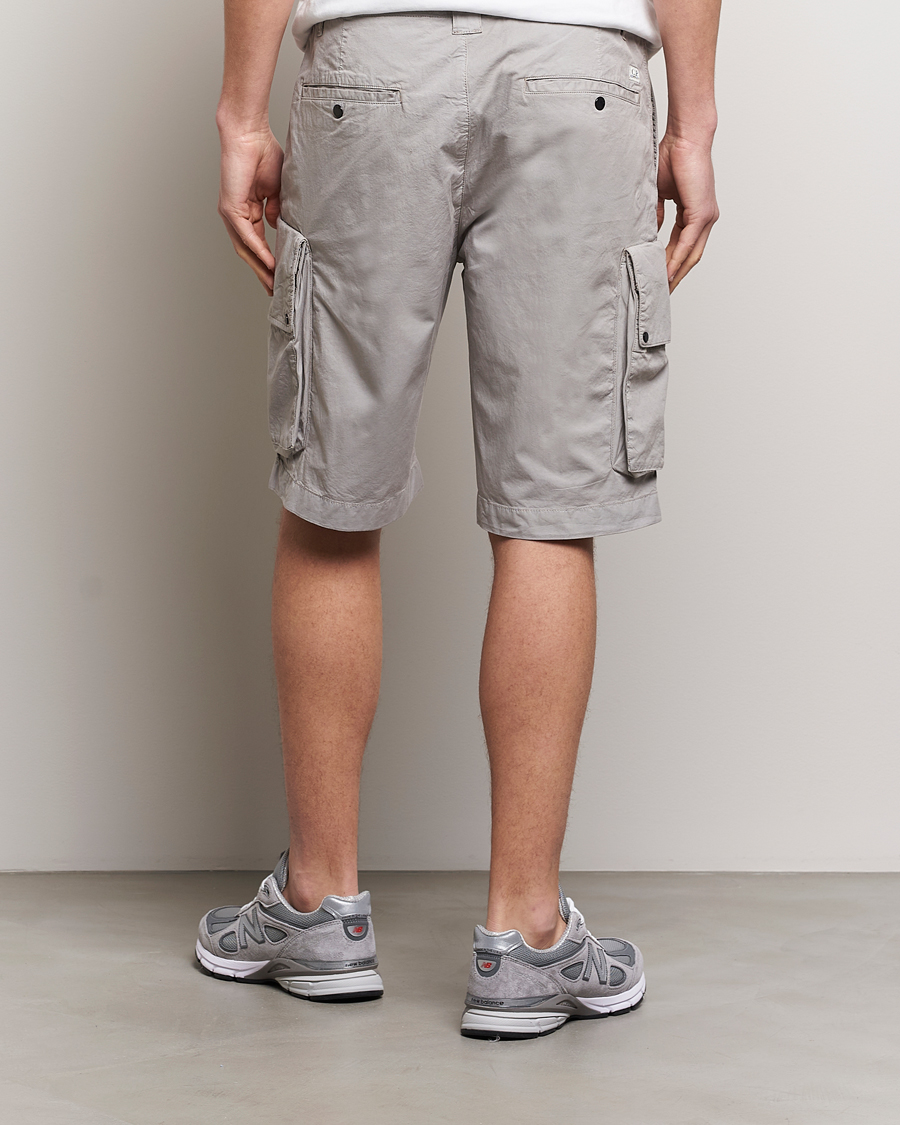 Herren | Shorts | C.P. Company | Twill Stretch Cargo Shorts Grey