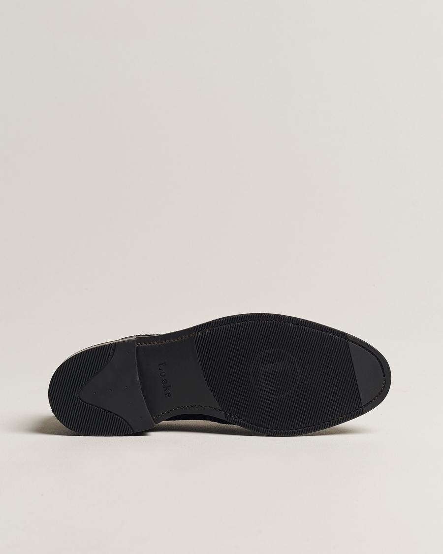 Herren | Loake 1880 Grant Shadow Sole Black Suede | Loake 1880 | Grant Shadow Sole Black Suede