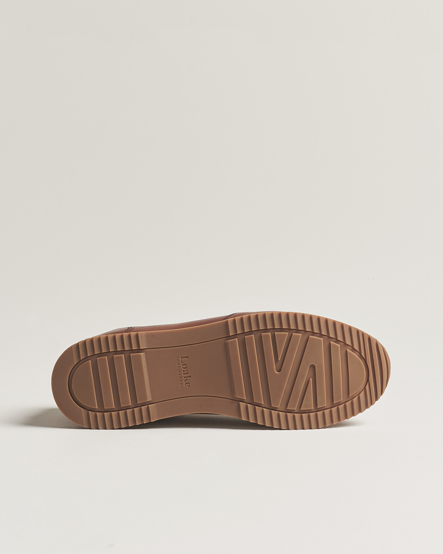 Herren | Sneaker | Loake 1880 | Bannister Leather Running Sneaker Cedar
