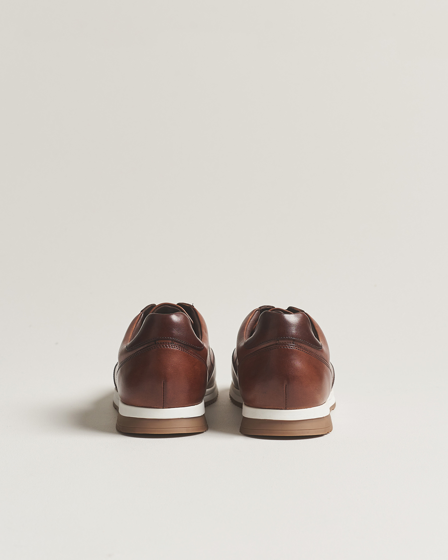 Herren | Sneaker | Loake Shoemakers | Bannister Leather Running Sneaker Cedar