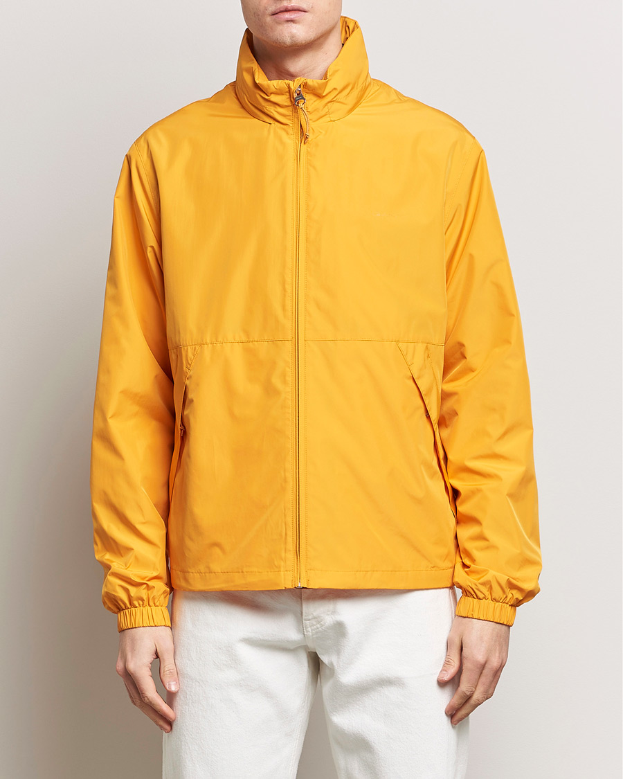 Herren | GANT | GANT | Light Nylon Windcheater Medal Yellow