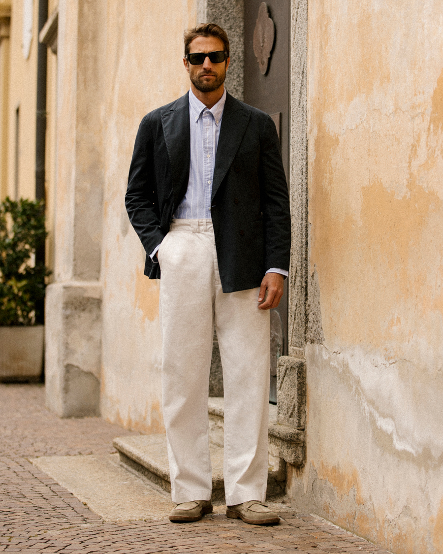 Herren | Hemden | GANT | Relaxed Fit Heritage Striped Oxford Shirt Blue/White