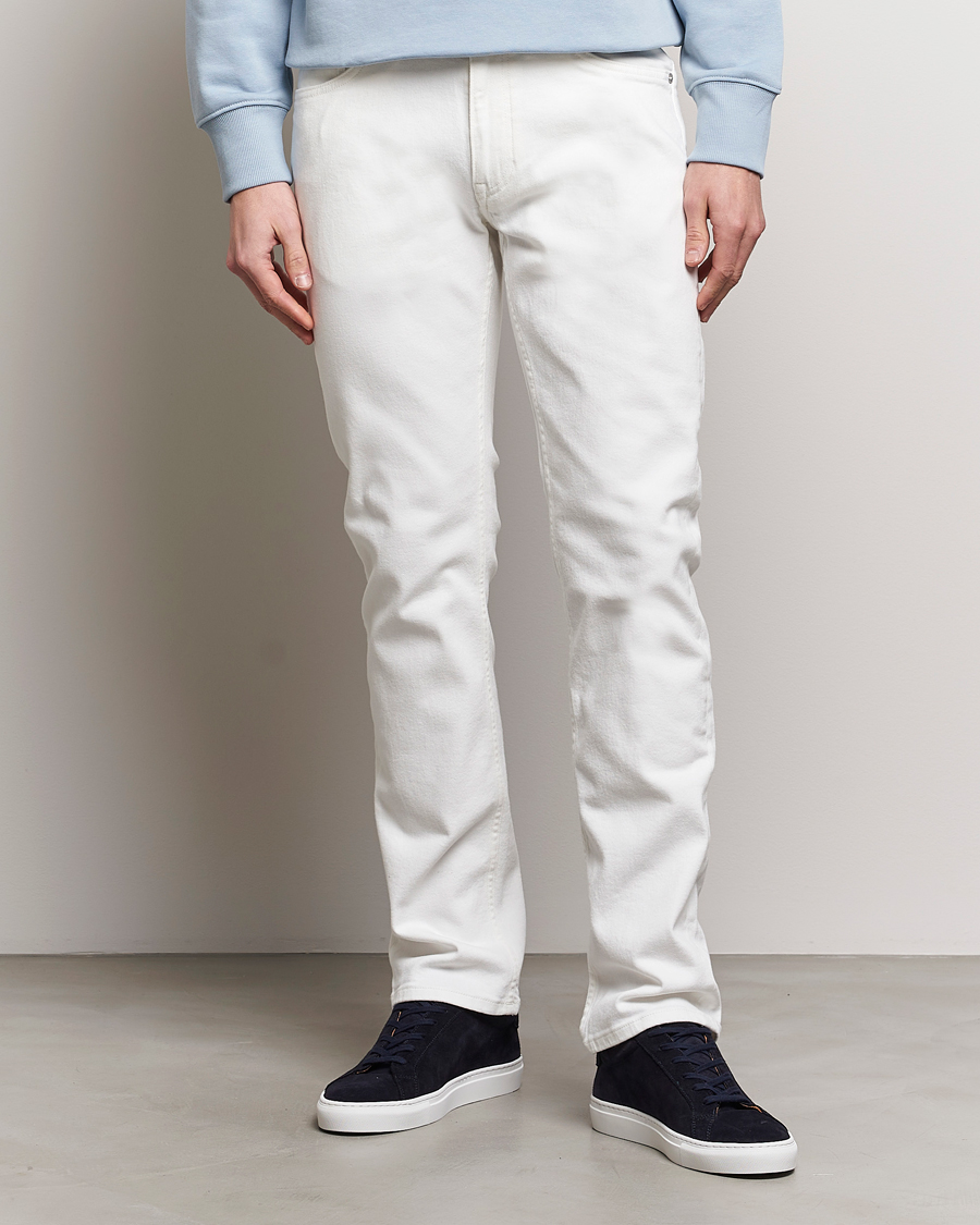 Herren | Weiße Jeans | GANT | Regular Fit Jeans Eggshell