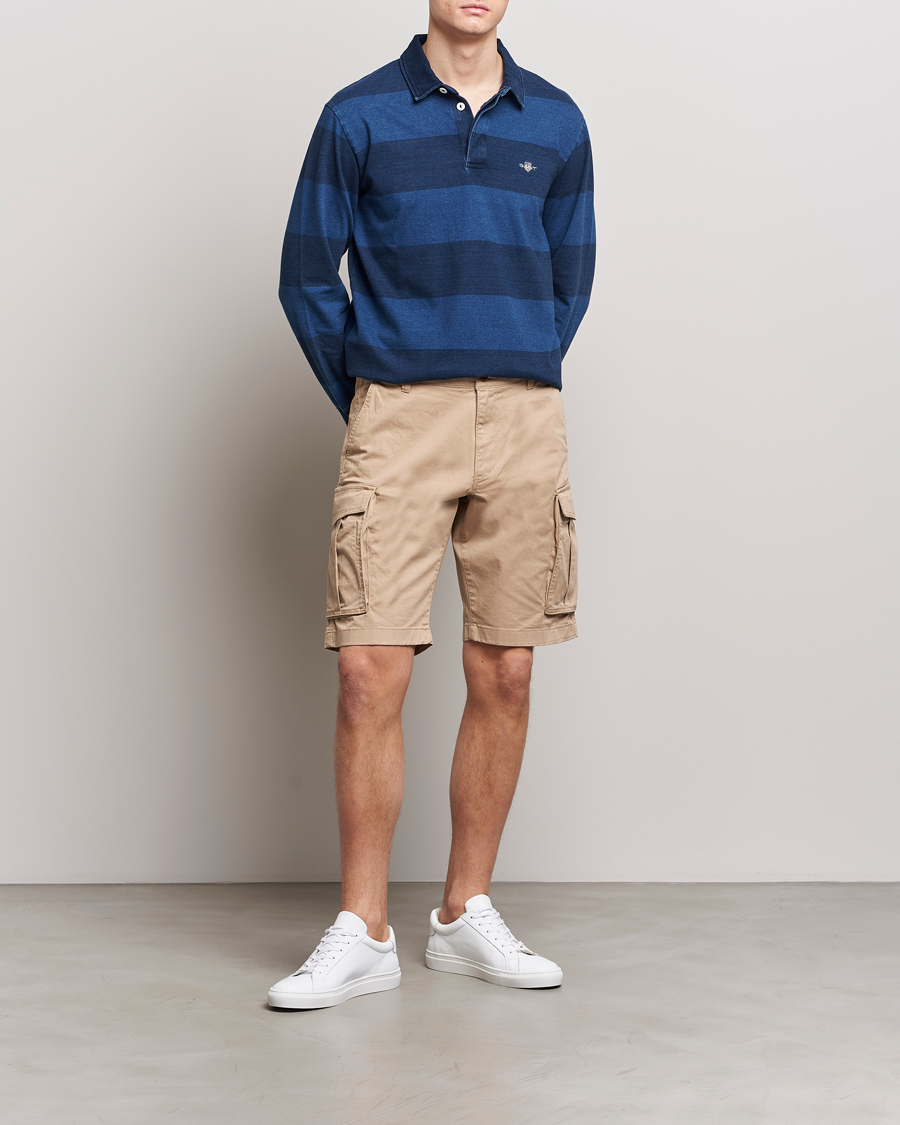 Herren | Shorts | GANT | Relaxed Twill Cargo Shorts Dark Khaki